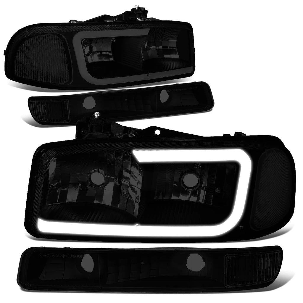 LED DRL Headlight & Turn Signal Bumper Lamp for Sierra/Yukon XL (1999–2007)
