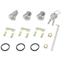 Door Lock Cylinder Set with 2 Keys for Buick Chevy Pontiac 