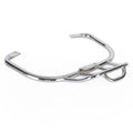 Chrome Sloped Rear Rack Carrier Pannier for Vespa GTS250 GTS300 GTV300 (2008–2022)