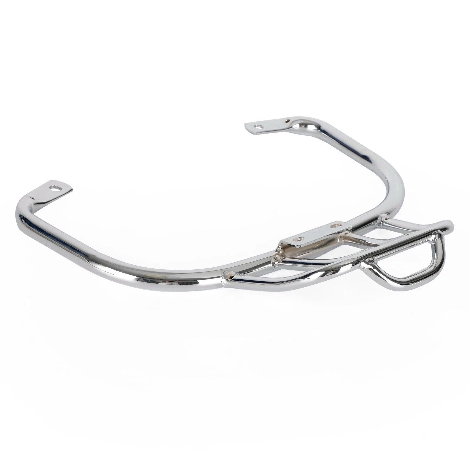 Chrome Sloped Rear Rack Carrier Pannier for Vespa GTS250 GTS300 GTV300 (2008–2022)