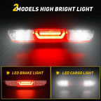 LED Third Brake Light Smoked Black for Ford F250 F350 Super Duty (1999–2016)