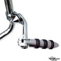Chrome O Ring Foot Peg Kit 1.25" 32mm for Honda Magna VF750 VF1100 (1982–2003)