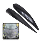 ABS Glossy Black Headlight Eyebrow Spoiler for Corsa D (2006–2010)