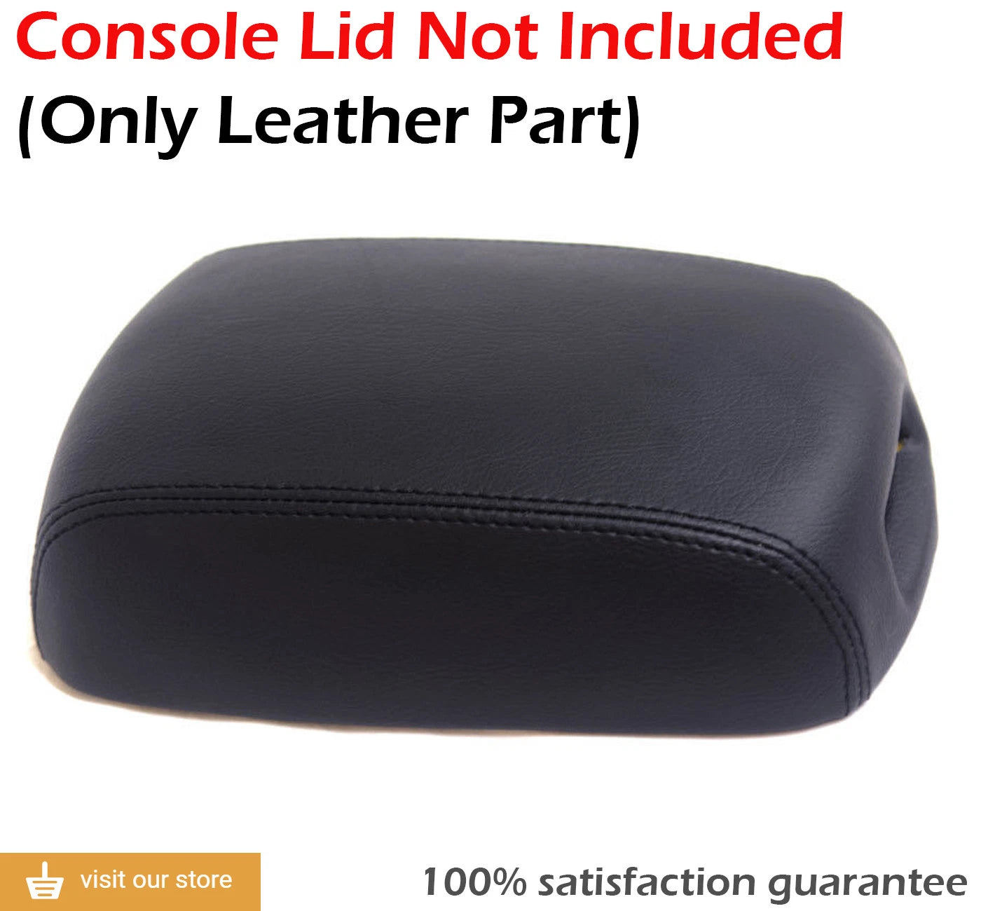 Leather Synthetic Center Console Armrest Cover for Kia Optima (2004–2008)