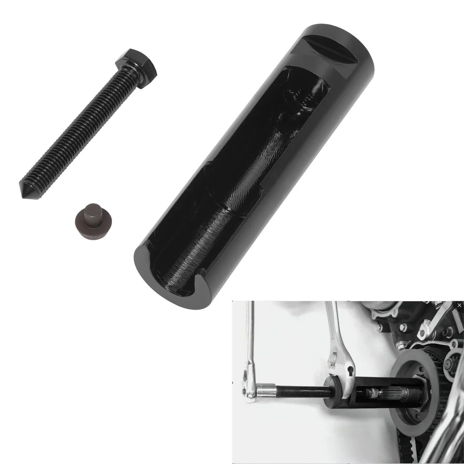 Mainshaft Bearing Inner Installer Puller Tool for Harley Big Twins (1984-2024)
