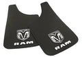 2PC Mud Flaps Splash Guard for RAM Dakota - White Logo 9X15
