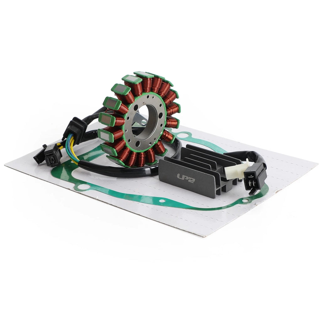 Magneto Stator, Voltage Rectifier, Gasket for Suzuki GZ250 Marauder (1999–2011)