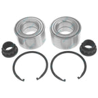 2 x Front Wheel Bearing Kits + Grease for Toyota Echo NCP10 NCP12 NCP13 (1999-2005)
