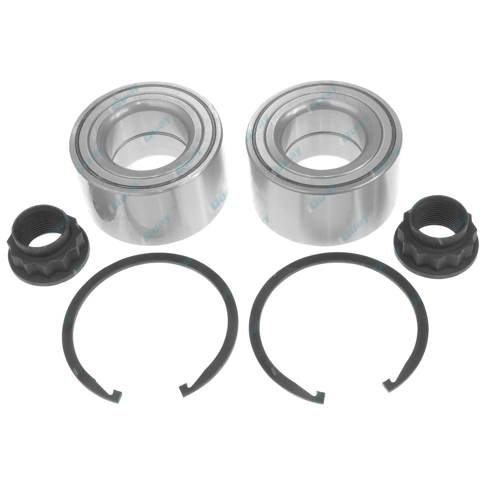2 x Front Wheel Bearing Kits + Grease for Toyota Echo NCP10 NCP12 NCP13 (1999-2005)