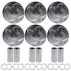 6Pc Pistons Kit for Jeep Ram 1500 3.6L V6 (2011–2018) 5184347AG