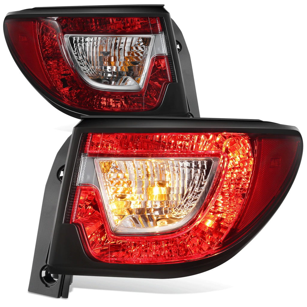 Chrome Housing Red Lens Parking Taillight for Chevy Traverse (2013–2017)