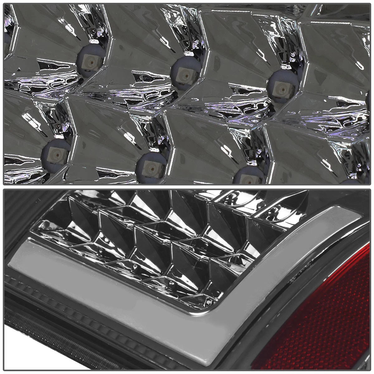 3D LED L-Bar Tail Brake Light Lamp for Ford F250 F150 (1999–2007)