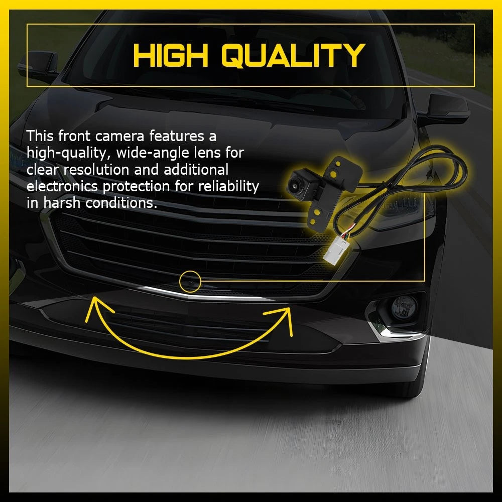Front View Bumper Assist Camera for Chevrolet Traverse (2018–2021)