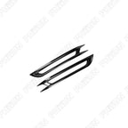 Glossy Black ABS Rear Bumper Reflector Cover for Honda Civic (2022)
