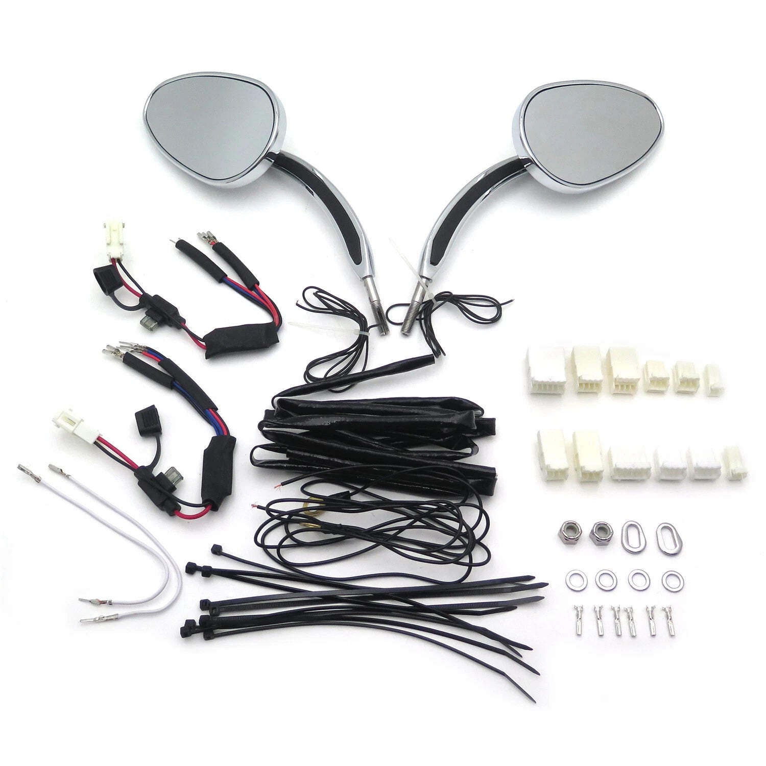 Integrated Arrow LED Turn Signals Mirror for Harley CVO Limited (2015–2021)