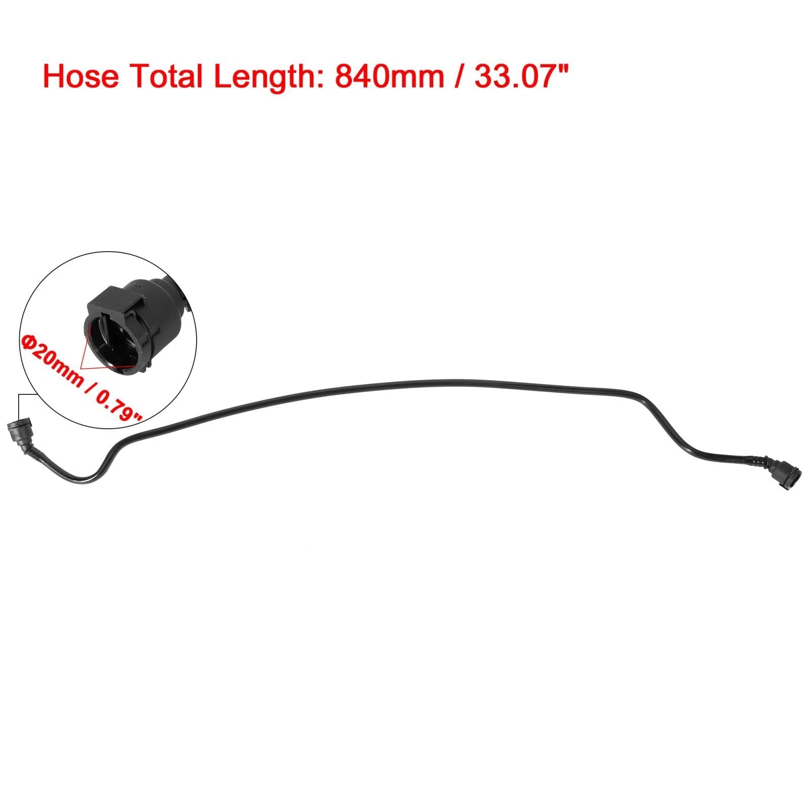 Radiator Coolant Water Hose 17127578405 for BMW 528i (2011)