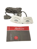 Pair of Holmes 4-Prong Dual Electric Blanket Controllers for Sunbeam PAC-0595