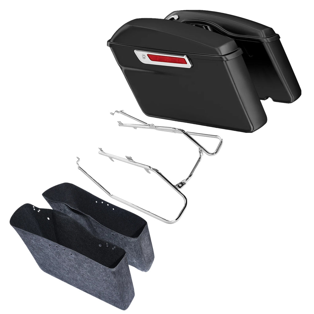 Saddlebag Conversion Bracket for Harley Dyna Low Rider (2008–2017)