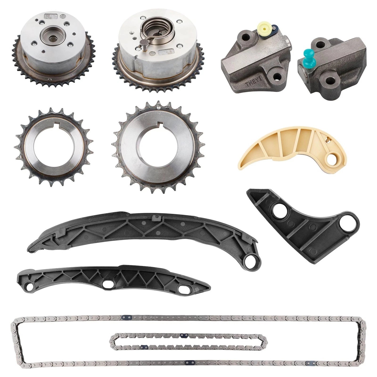 2.4L Timing Chain Kit w/ VVT Gear for Hyundai Sonata Tucson Kia Optima Sorento (2011–2019)