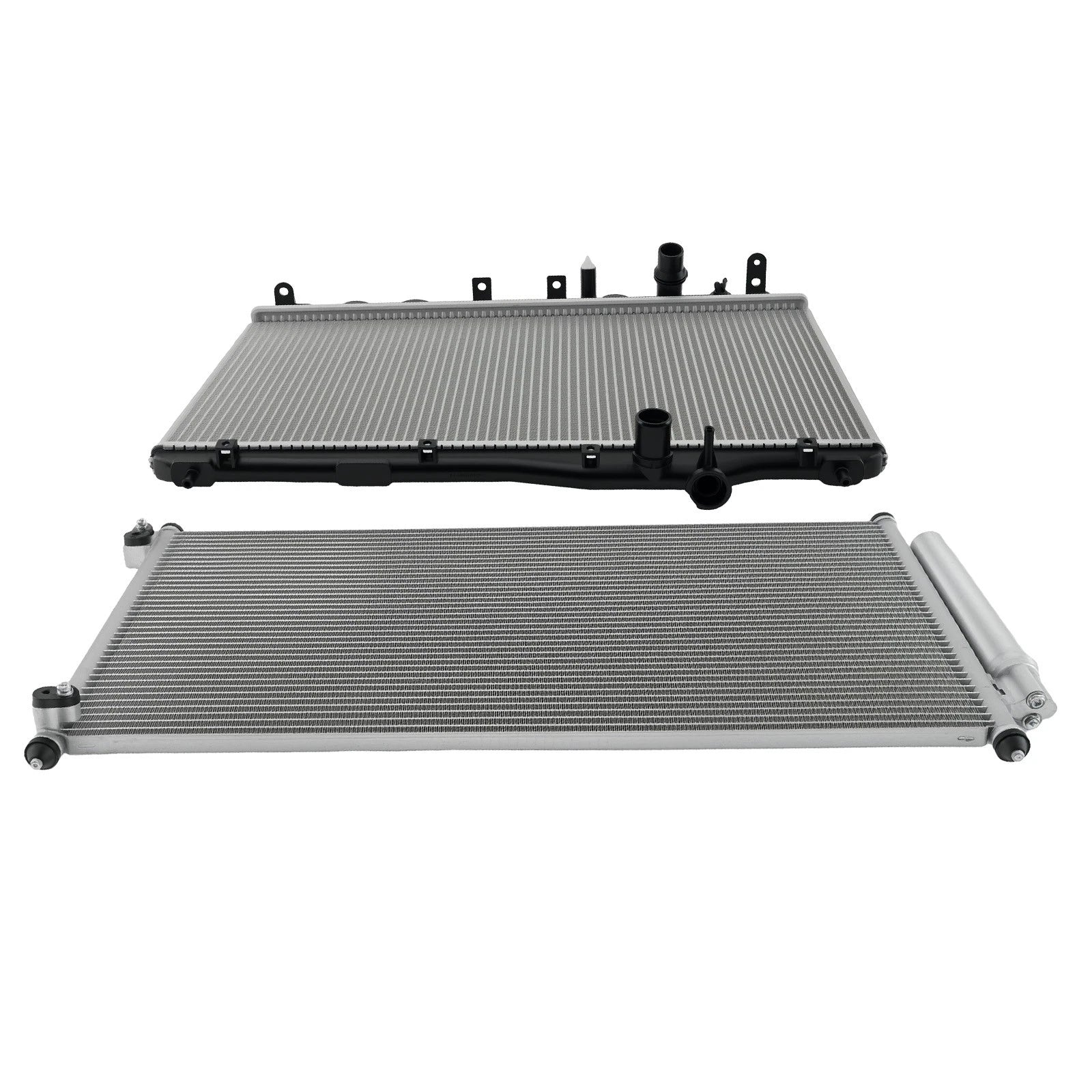 Coolant Radiator & Condenser Assembly for Honda Civic (2012–2015)