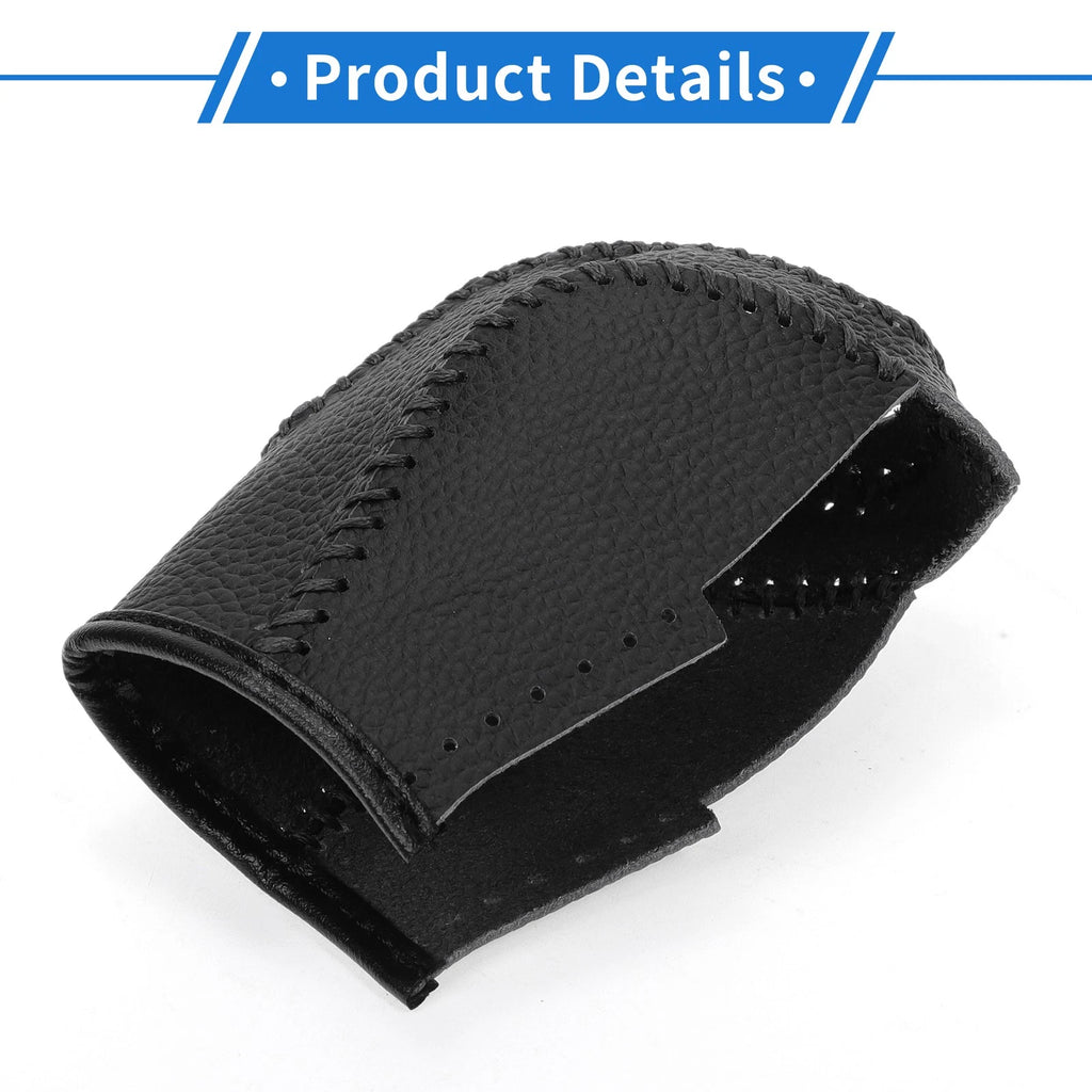 1 Pc Gear Shift Knob Cover for Volkswagen Taos (2022–2023) Pebbled Black