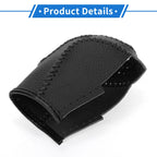 1 Pc Gear Shift Knob Cover for Volkswagen Taos (2022–2023) Pebbled Black