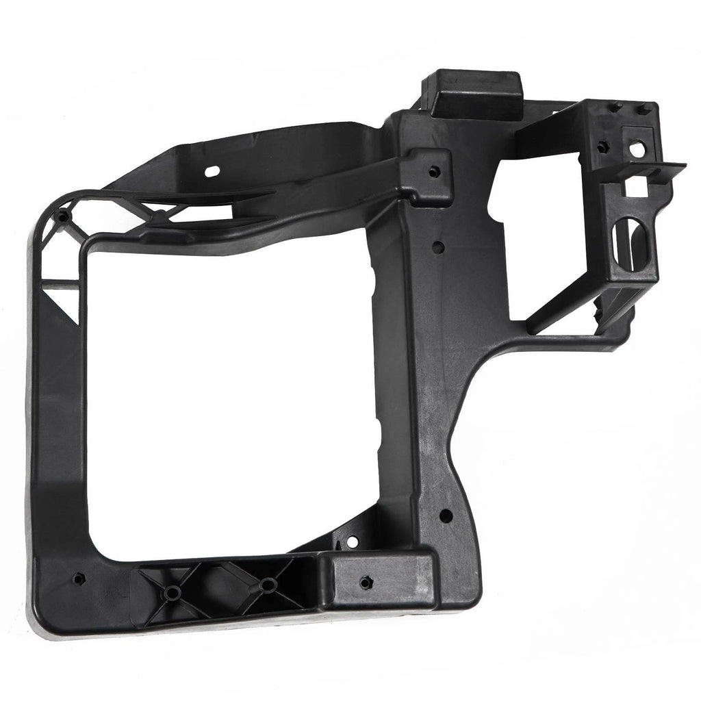 2X Headlight Bracket Set for Jeep Cherokee (2014–2018) Black Plastic