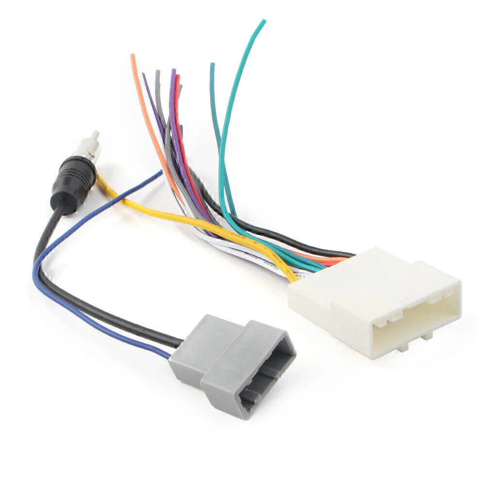 Car Radio Stereo Wiring Harness & Antenna Adapter for Nissan (2007-2014)