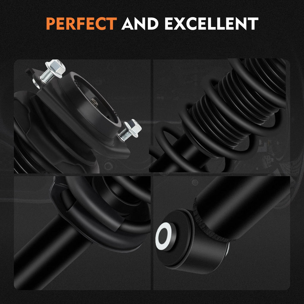2 Pcs Rear Complete Struts Shocks Springs & Mount for Subaru Forester (2009–2013)