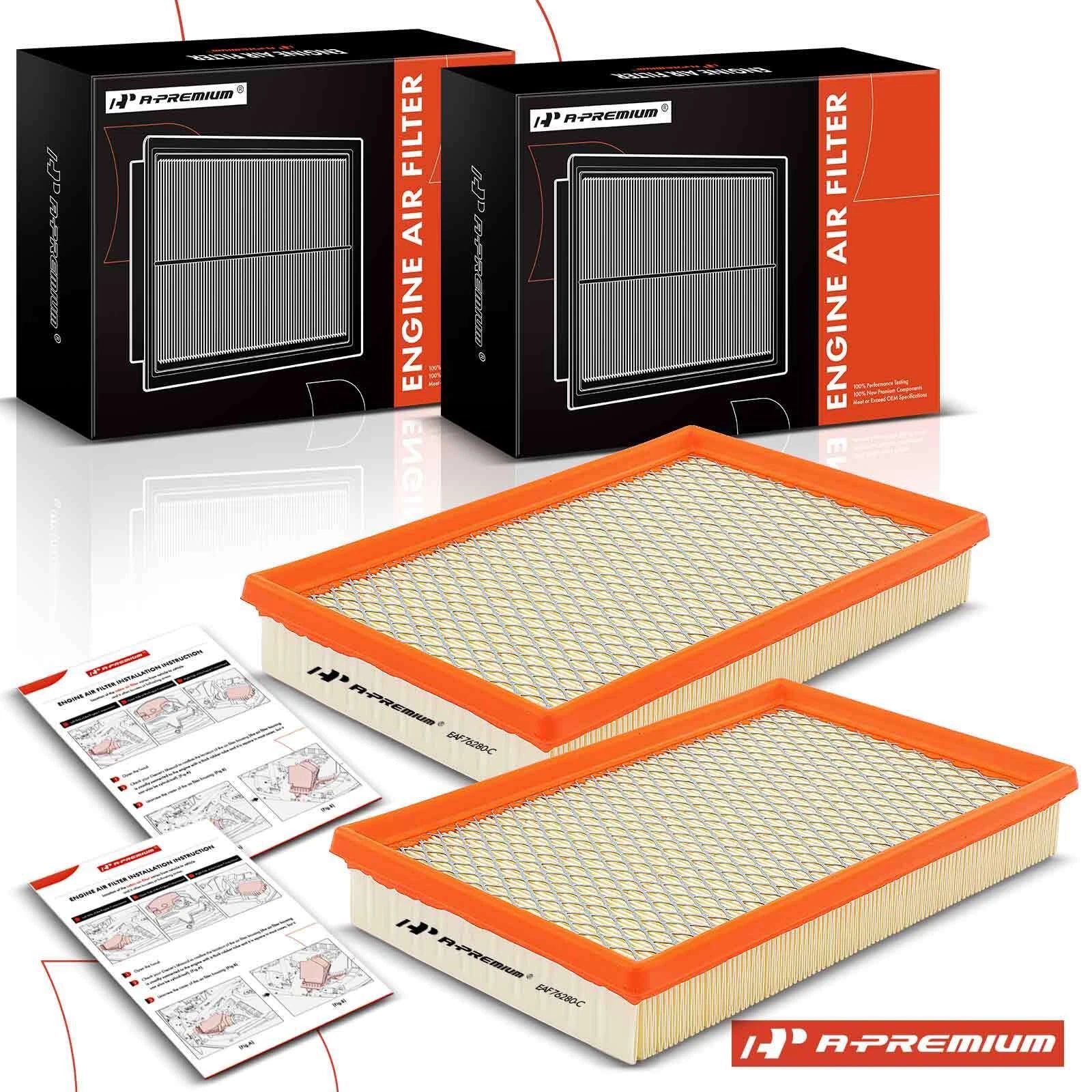 2X Engine Air Filter for Nissan Quest Mercury Villager (1993–2002)