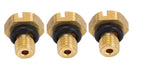 3X Carb Float Bowl Drain Screw for Yamaha Outboard (663-14992-00, 6H3-14992-00)