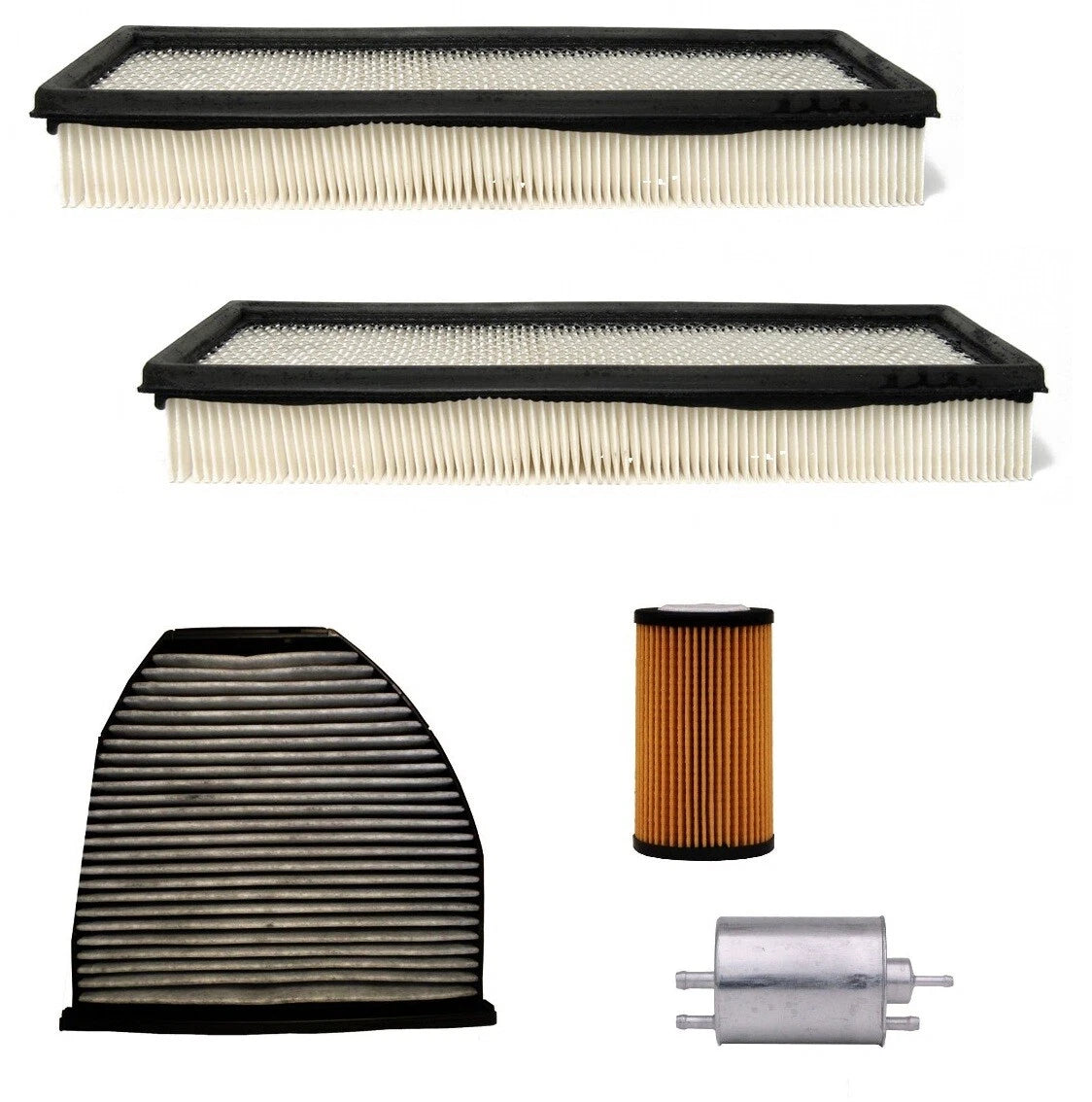 ACDelco Engine Oil, Air, Cabin & Fuel Filter Kit for Mercedes W211 (2003–2009)