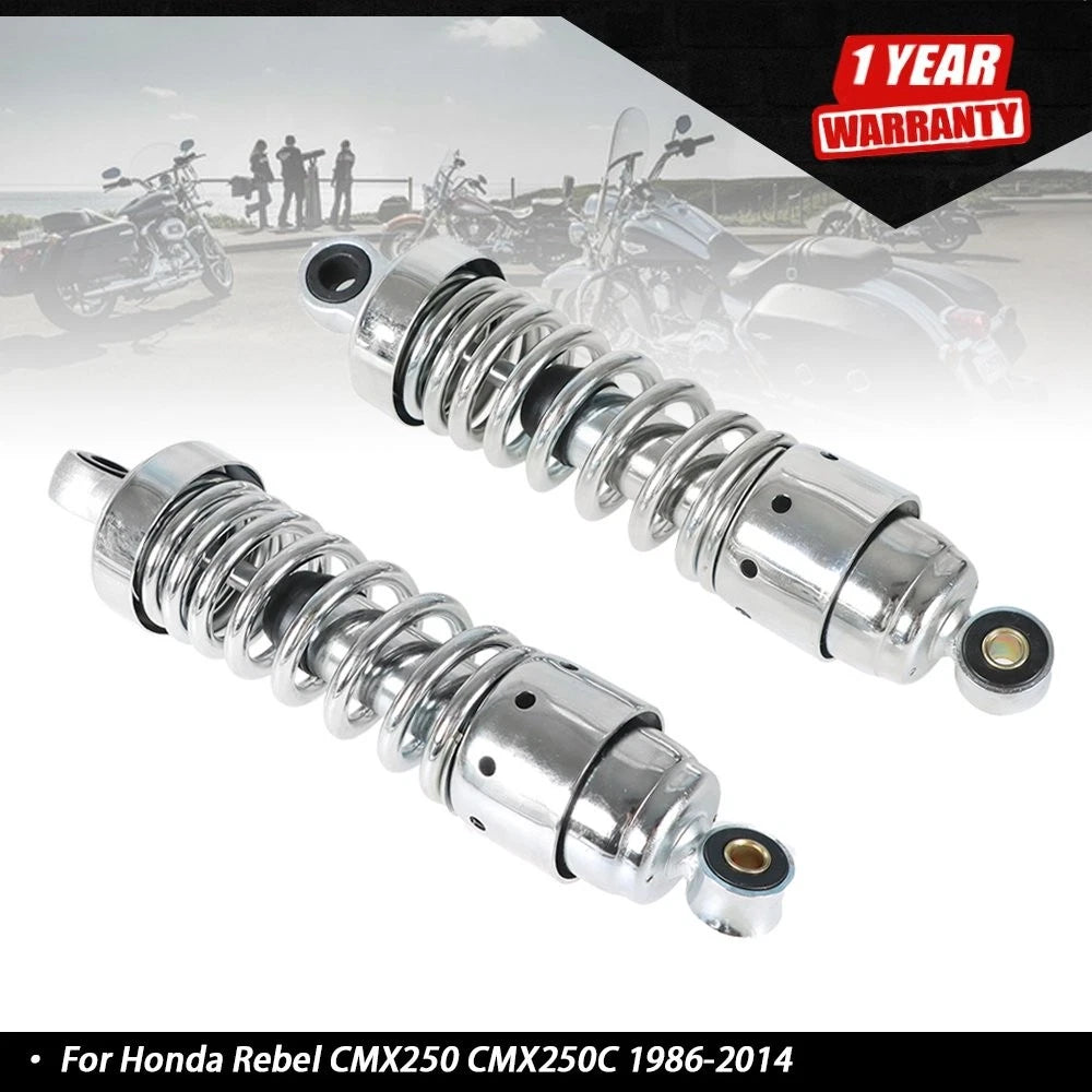 Pair Rear Shock Absorbers for Honda Rebel CMX250 (1986–2014)
