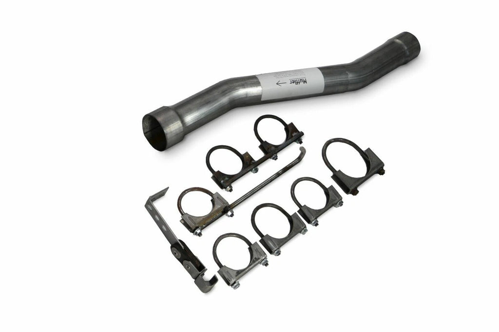 Dual Exhaust 2.5" Side Exit for Nissan Titan (2004–2006) Cherry Bomb Slash Tip