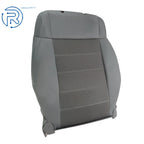 Front Driver Top Seat Cover for Jeep Wrangler (2007-2012) Gray Cloth