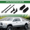6pcs Front Suspension Kit Tie Rod Ends with Boots for Dodge Dart (2013-2016)