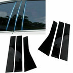 6Pcs Car Door Trim Cover Kit for Jeep Cherokee (2014-2017)
