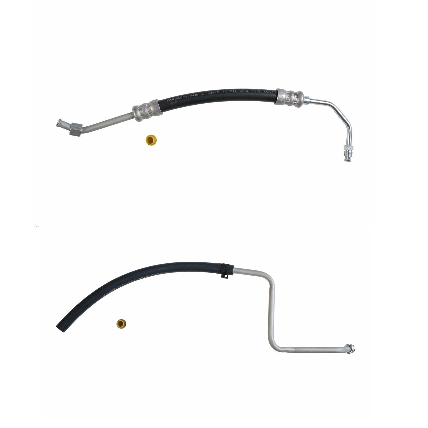 Sunsong Power Steering Pressure & Return Line Hose Kit for Ford F100 F150 F250 (1965–1996)