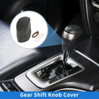 Car Gear Shift Knob Cover for Hyundai Tucson 2010-2013 - 1 x Black Brown