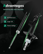 Front Suspension Struts & Rear Shocks Absorber for KIA Optima (2012–2015)