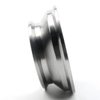 3" to 4" CNC Steel V-Band Flange Reducer Adapter