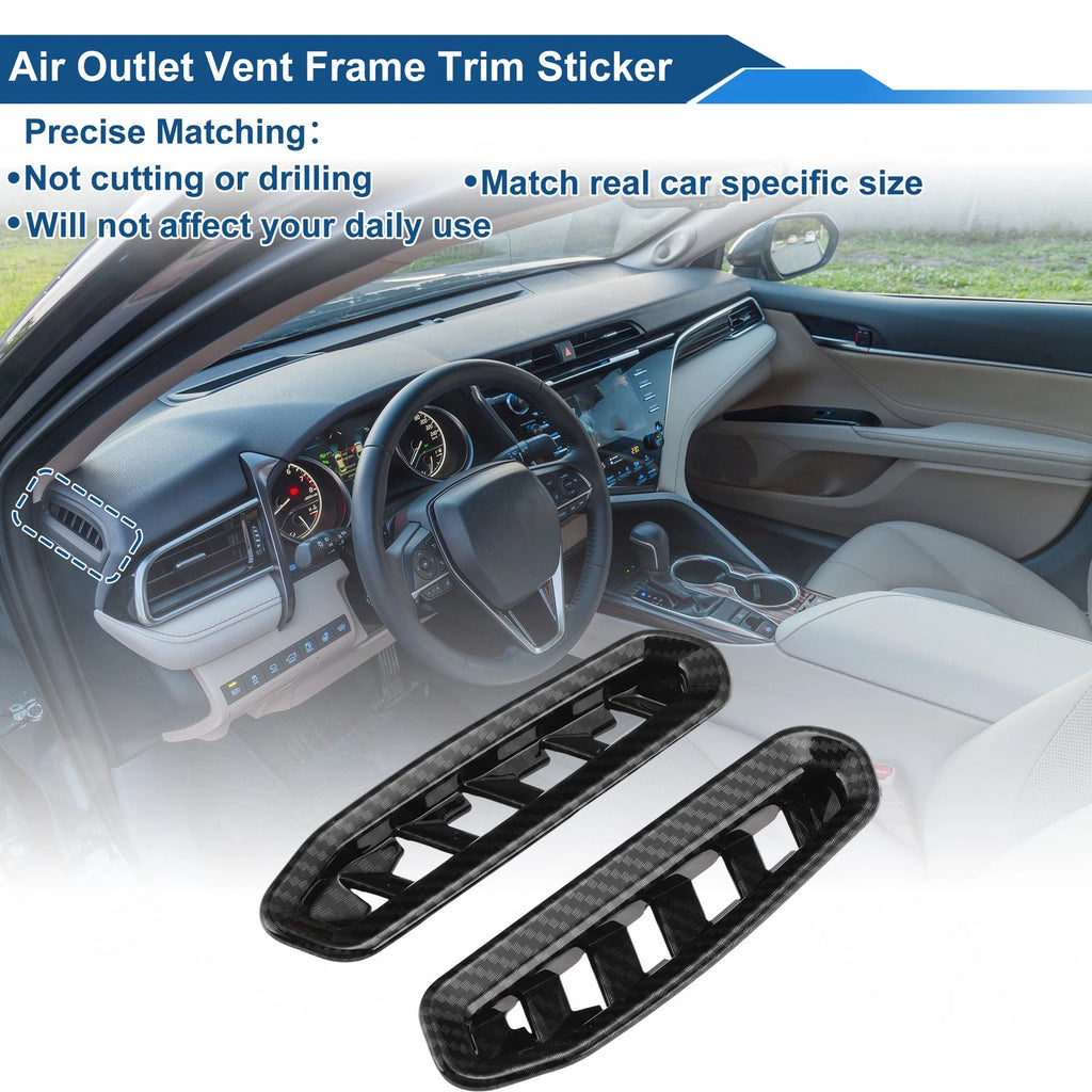 Set of 2 Air Condition Outlet Vent Trim Cover Frame for Toyota Camry (2025–2026)