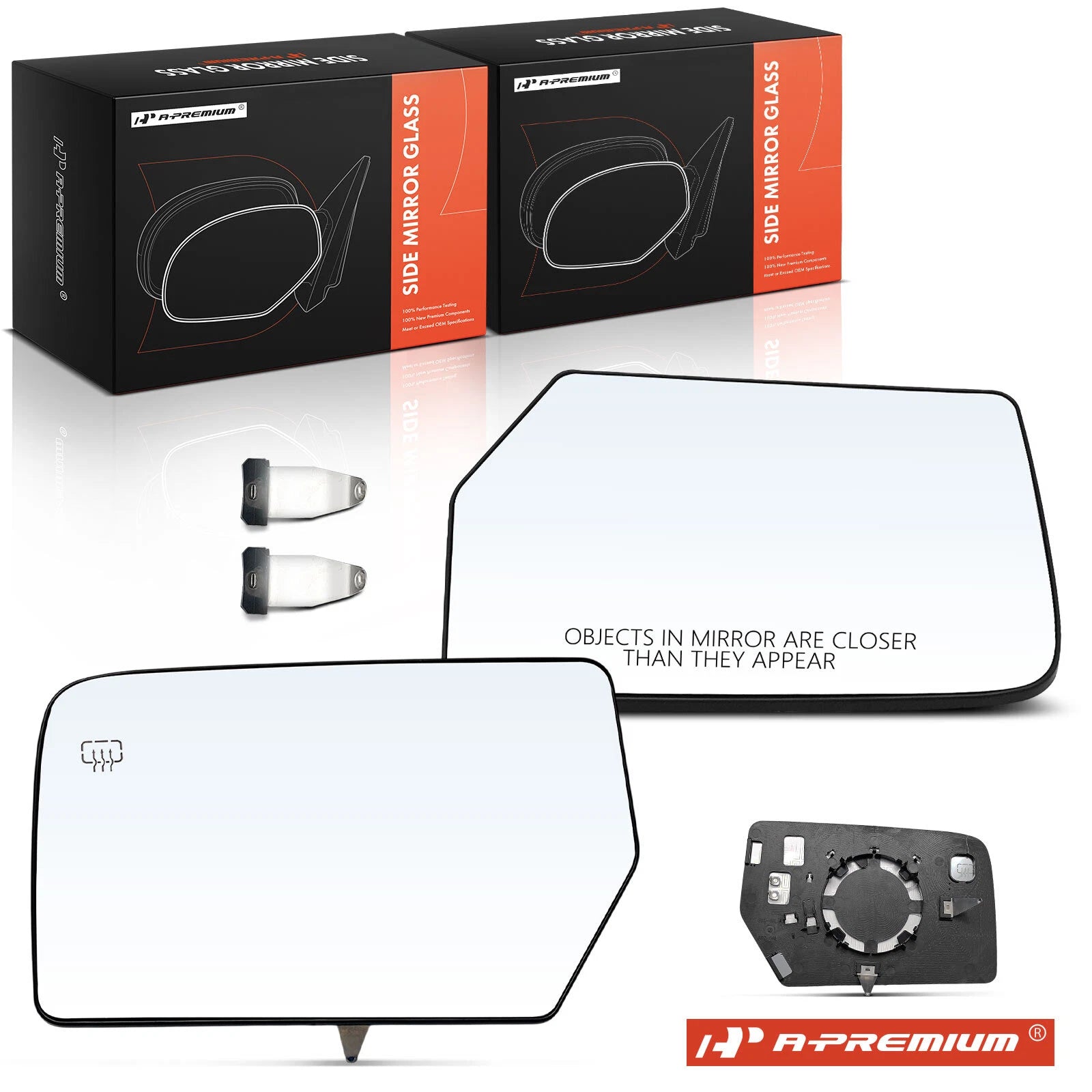 Power Mirror Glass Pair with Heated for Ford Expedition Lincoln (2007–2011)