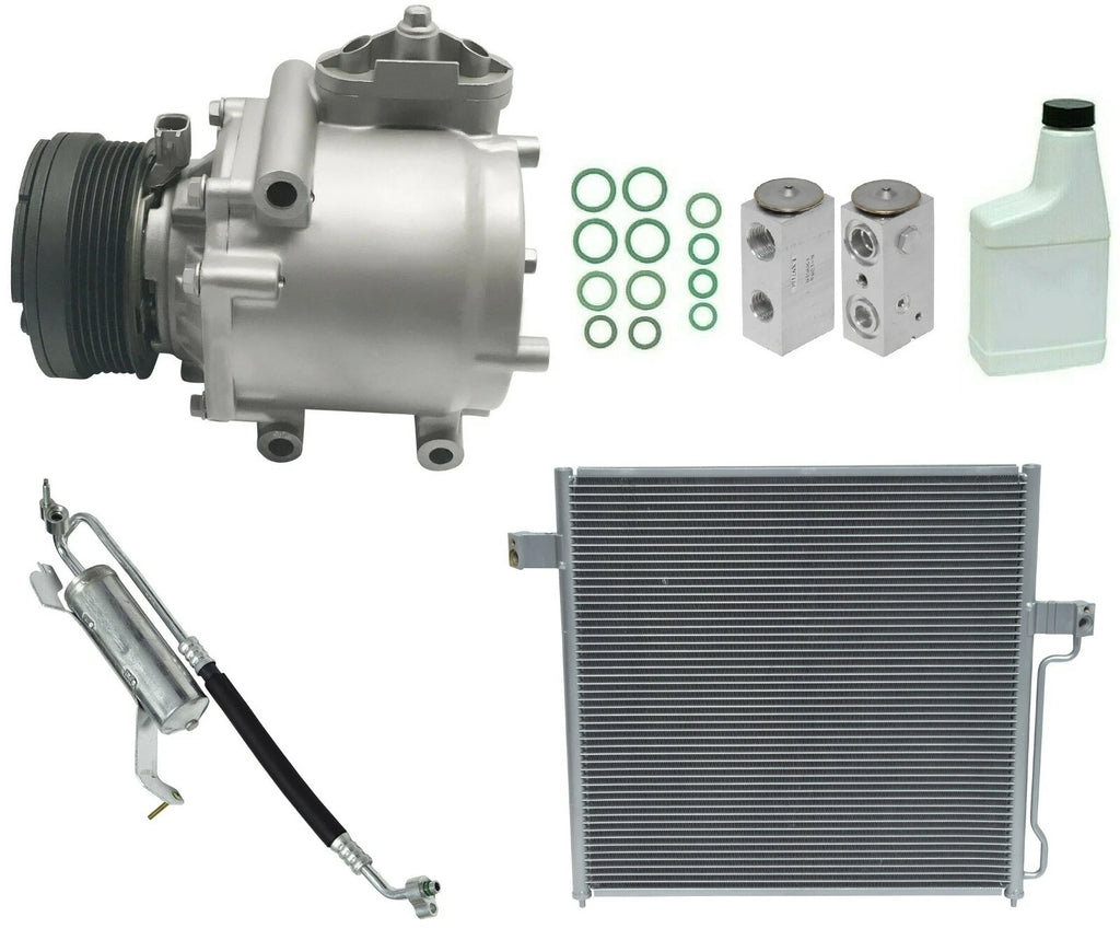 A C Compressor Kit with Condenser Replacement for Ford Ranger (2012–2019)