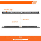 Set of 2 Side Step Nerf Bars for Colorado/Canyon (2015–2024)