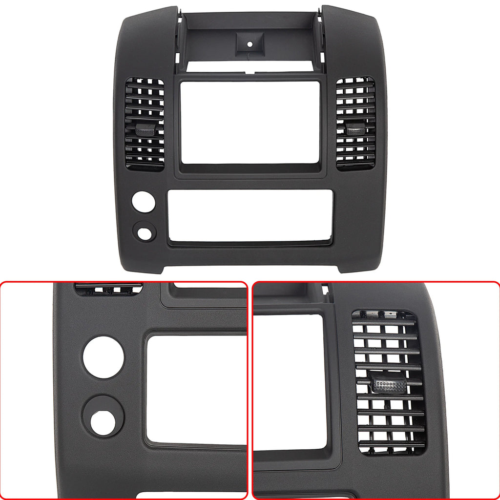 Center Dash Console Instrument Panel Bezel for Nissan Frontier (2005–2020)