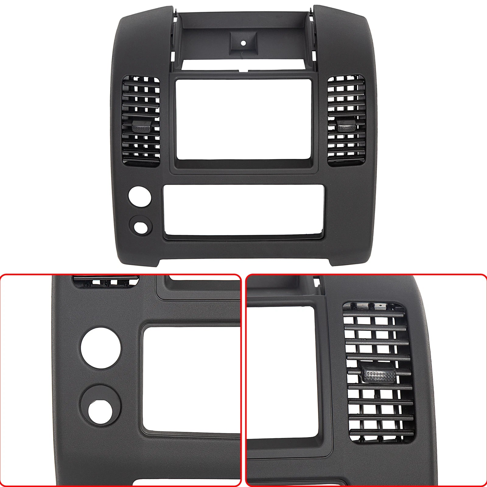 Center Dash Console Instrument Panel Bezel for Nissan Frontier (2005–2020)