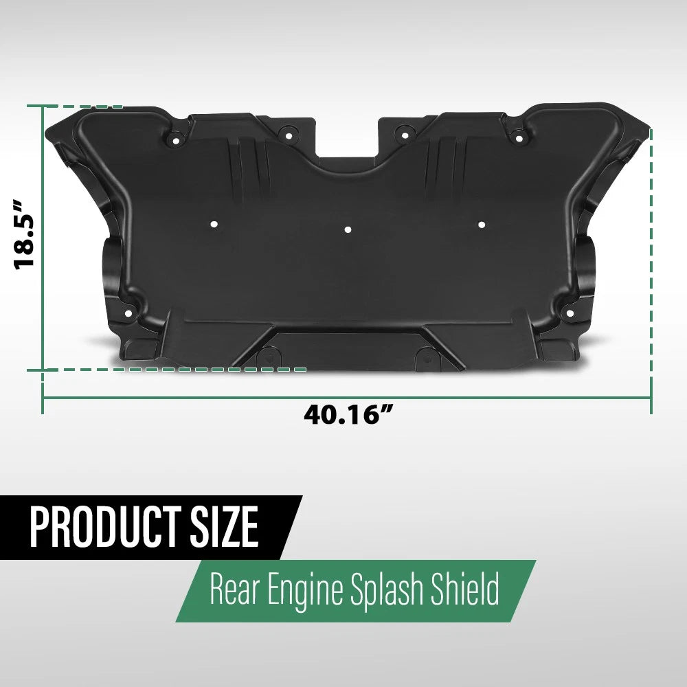 Rear Lower Engine Splash Shield for Mercedes Benz E-Class (2017–2023)