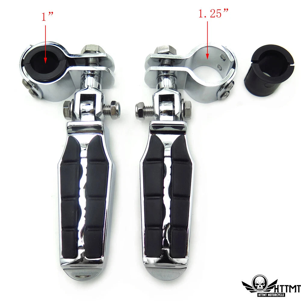 Highway Tombstone Clamp Foot Pegs for Honda GL1800 1500 1100 1200 (2001-2011)