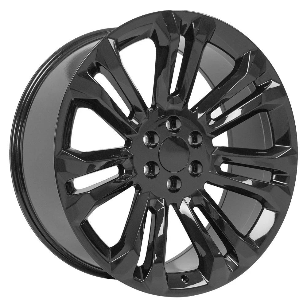 24 Inch Gloss Black Wheel for 1992–1994 Chevy Blazer